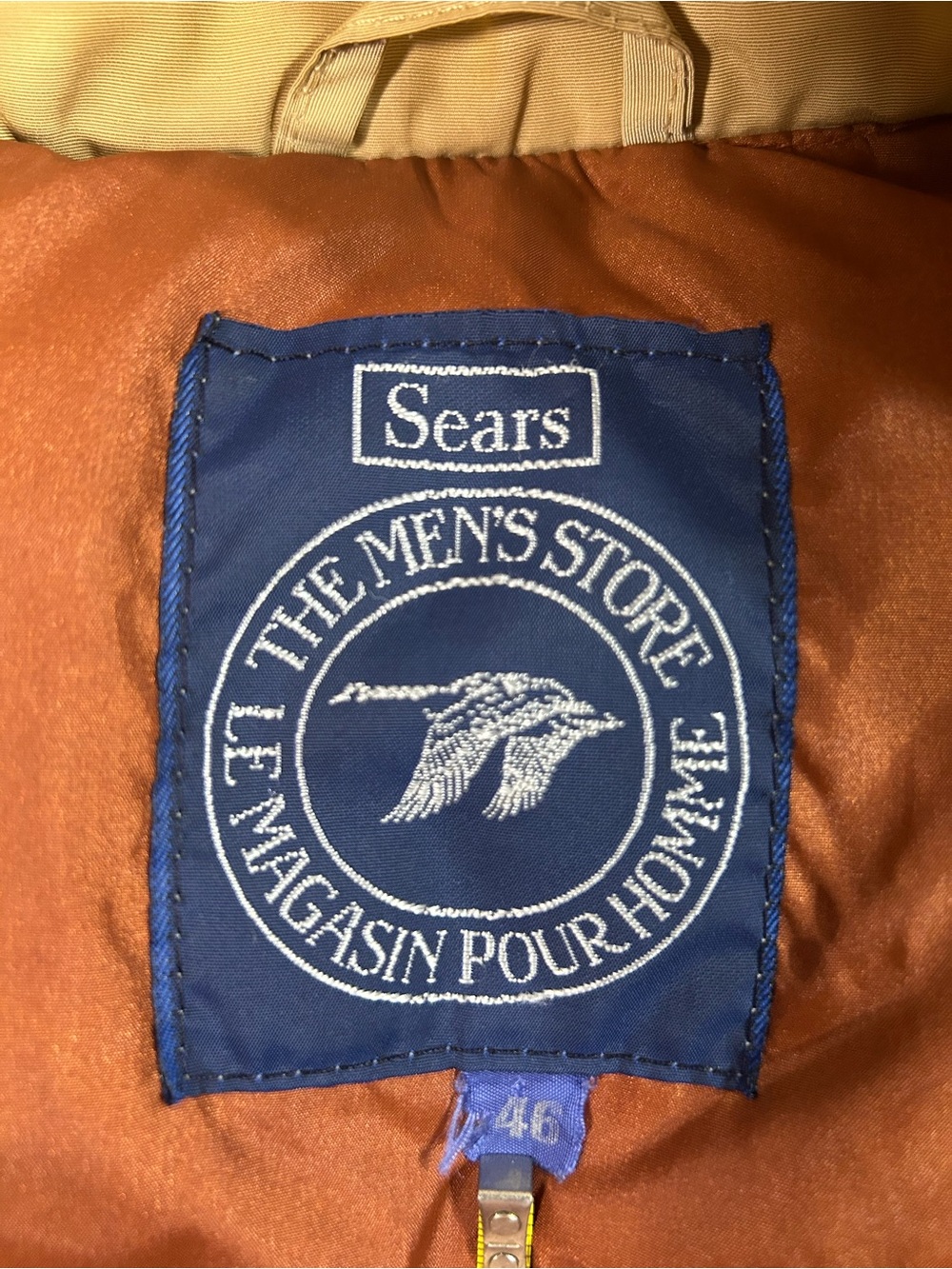 Men's Vintage filled Sears Parka - Picture 12 of 16